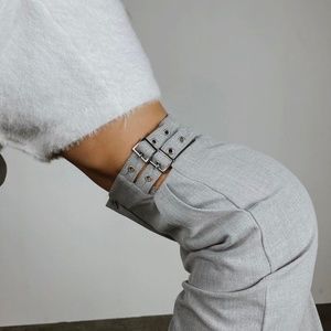 NWOT Piral Belt Waist Noche Pants XS